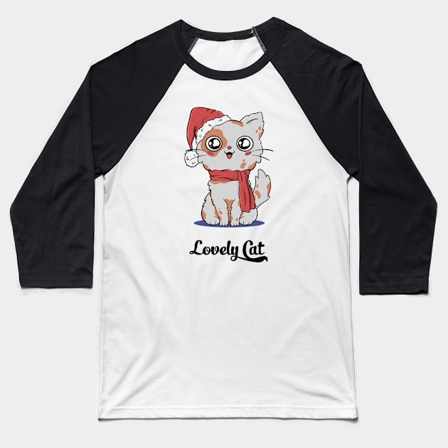 Lovely cat Baseball T-Shirt by This is store